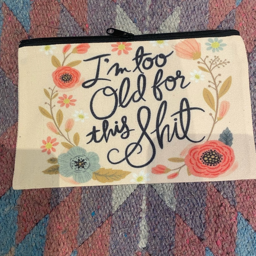 Cute novelty makeup / toiletries bags
